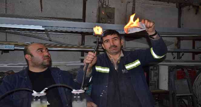 10 liralık benzinle iş yerini 10 saat ısıtacak