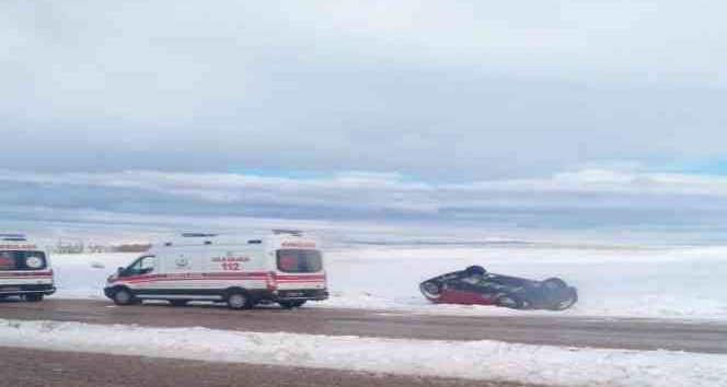 Duruşmaya giden avukat kaza yaptı