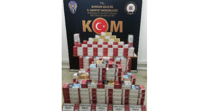 Kargoyla gönderilen 29 bin makaron ele geçirildi
