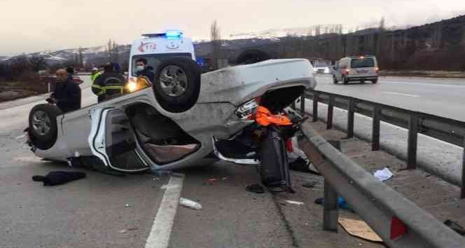 Osmancık’ta trafik kazası; 1 ölü