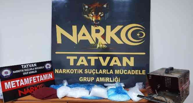 Bitlis’te 3 kilo Metanfetamin ele geçirildi