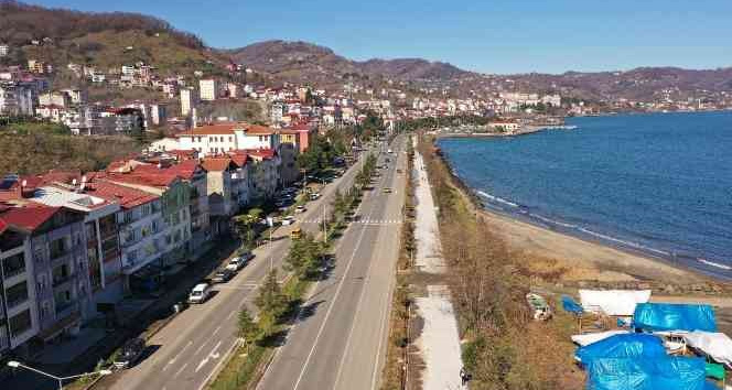 Perşembe’ye bisiklet yolu çalışmaları başladı