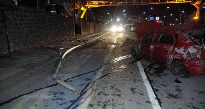 Kazada ağır yaralanan genç, 6 günlük yaşam mücadelesini kaybetti