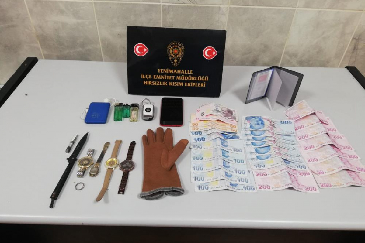 Ankara’da 10 ayrı evden hırsızlık şüphelisi yakalandı