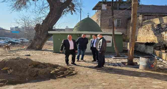 Hulk Dede Türbesi çevresinde düzenleme