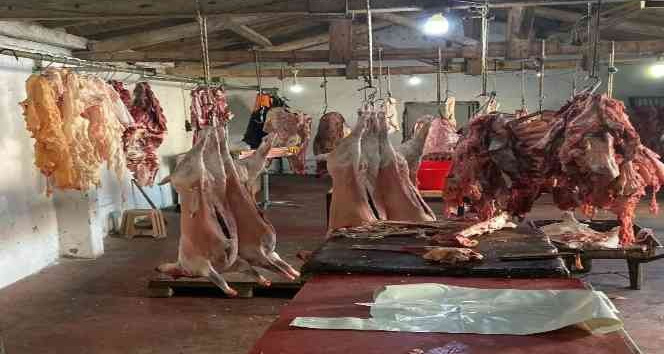 1 ton 800 kilogram ete el konuldu: 62 bin TL ceza