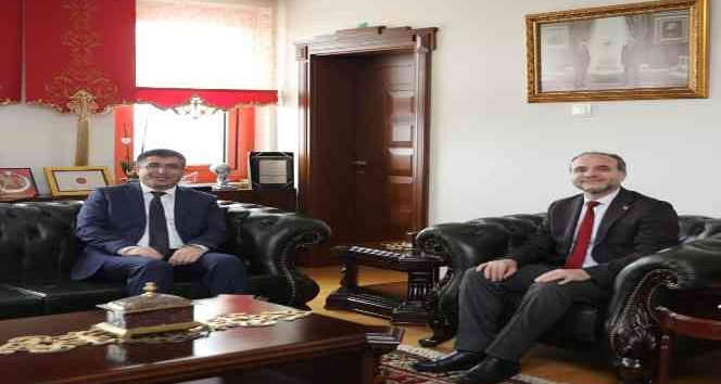 Rektör Aktekin’den Rektör Uslu’ya hayırlı olsun ziyareti