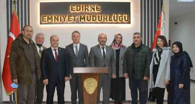 Müdür Alçalar, cemiyet ve dernek üyelerini kabul eti