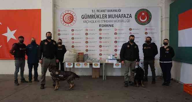 Kapıkule’de 37 milyonluk operasyon
