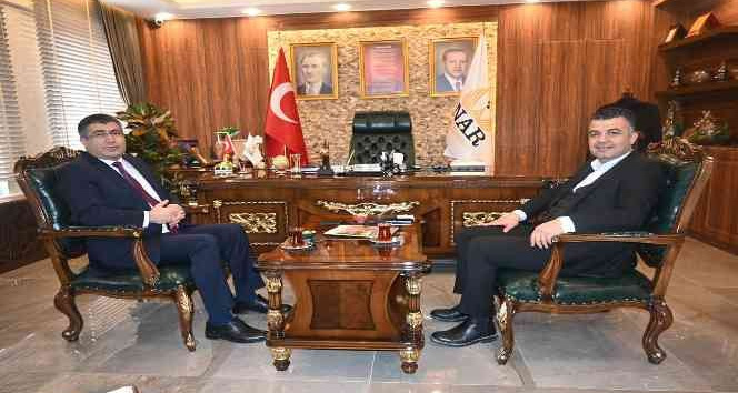 Rektör Aktekin’den Başkan Özçelik’e Ziyaret