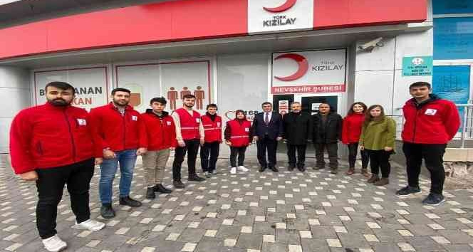 NEVÜ Rektörü Aktekin’den Kızılay’a Ziyaret