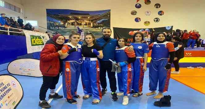 Genç Sporcular Türkiye Wushu Kung Fu Şampiyonası’ndan madalyalarla döndü