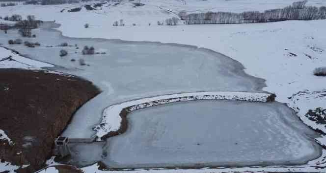 Sarıhamzalı Bahadın Barajında çalışmalar tamamlandı