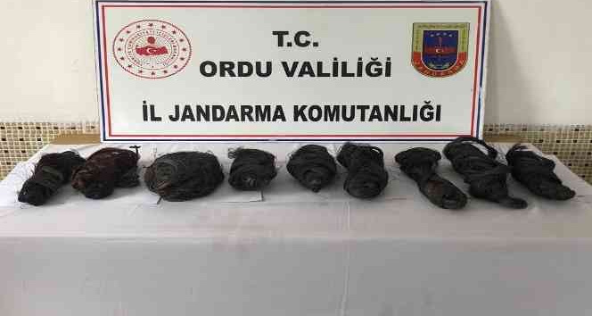 Ordu’da baz istasyonu, telefon ve elektrik kablo hırsızları yakalandı