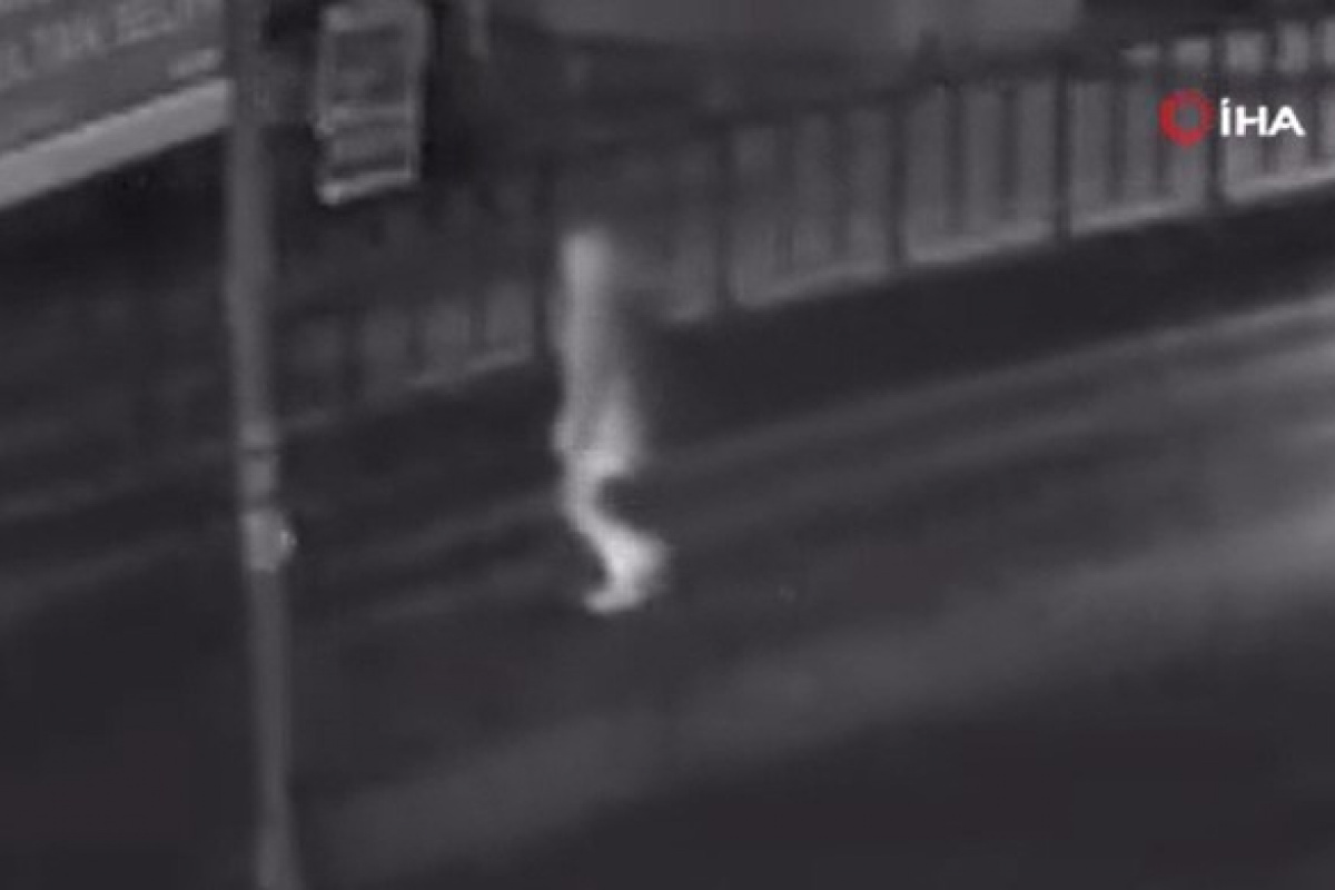 Kırmızı ışıkta yolun karşısına geçmek isteyen kadına otomobil çarptı