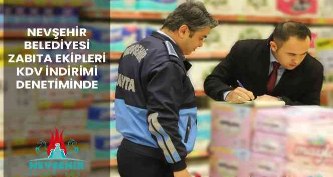 Nevşehir’de KDV denetimleri devam ediyor