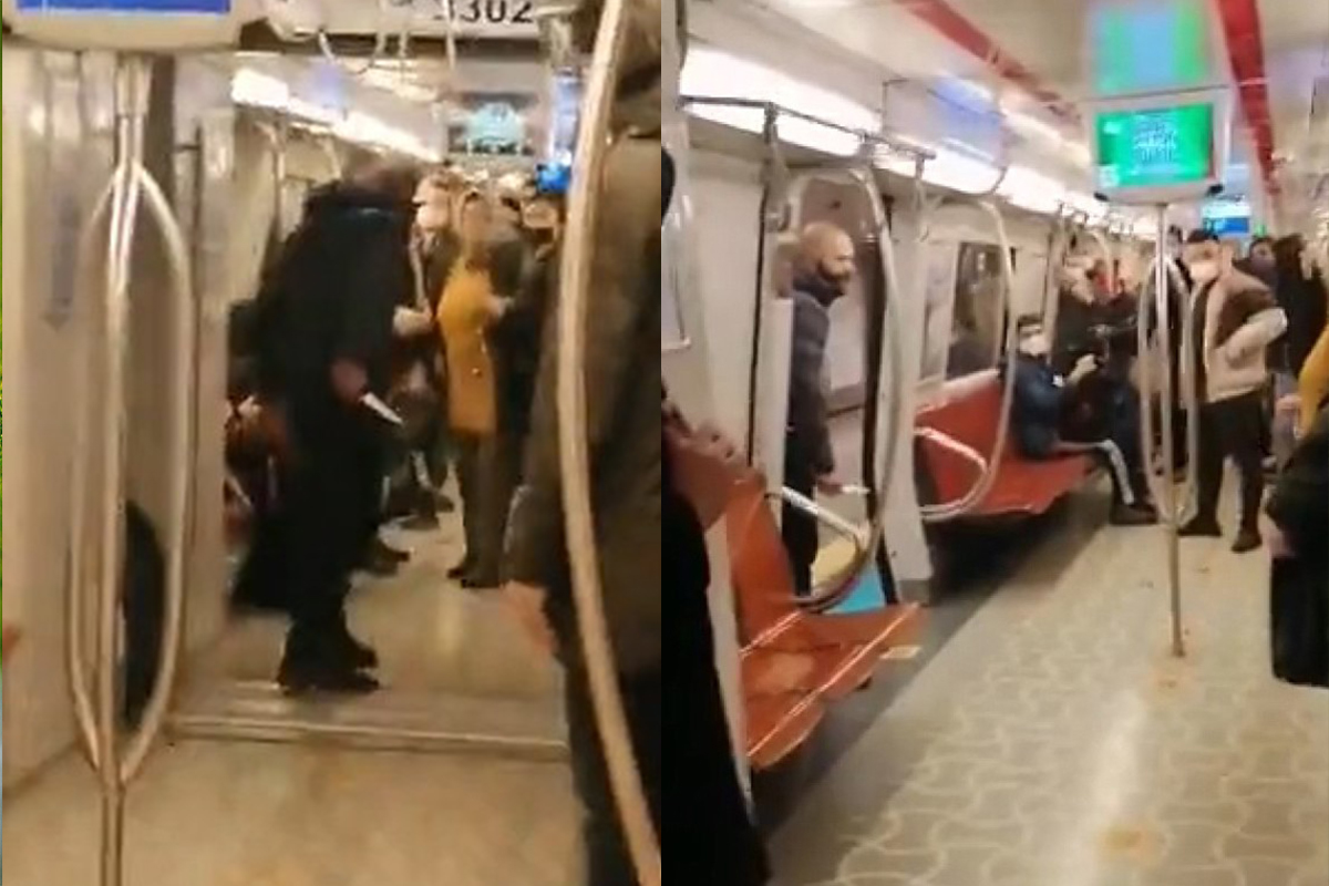 Metrodaki bıçaklı saldırgan hakim karşısına çıktı