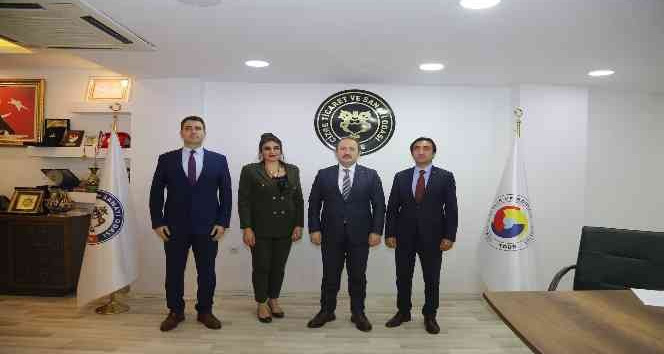 Vali Pehlivan Cizre ESO ve TSO başkanları ile görüştü