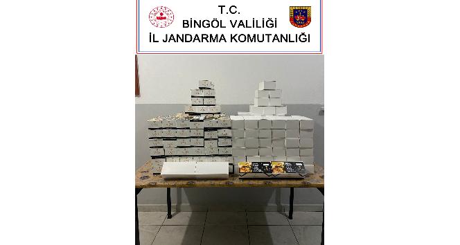 ’Okşan’ kokladı, Bingöl’de 20 bin adet bandrolsüz boş makaron ele geçirildi