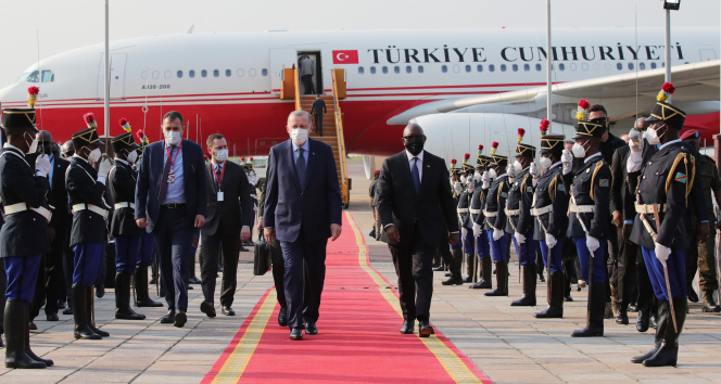Cumhurbaşkanı Erdoğan, Kongo Demokratik Cumhuriyetinde