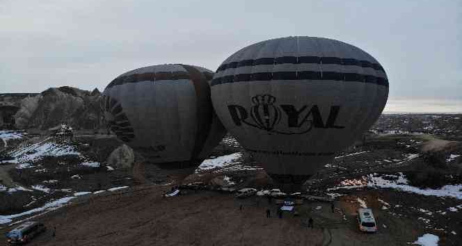 Rehber adayları Kapadokya’yı havadan izledi