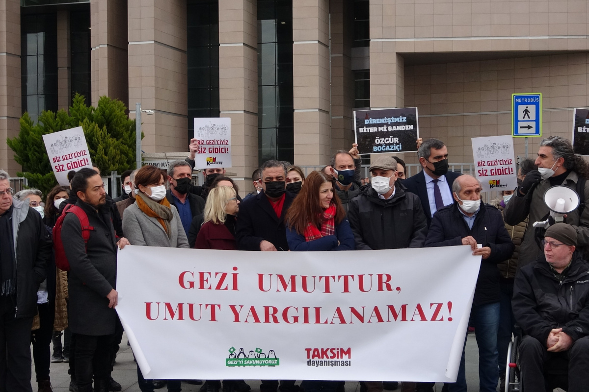 Gezi Parkı davasının duruşması başladı