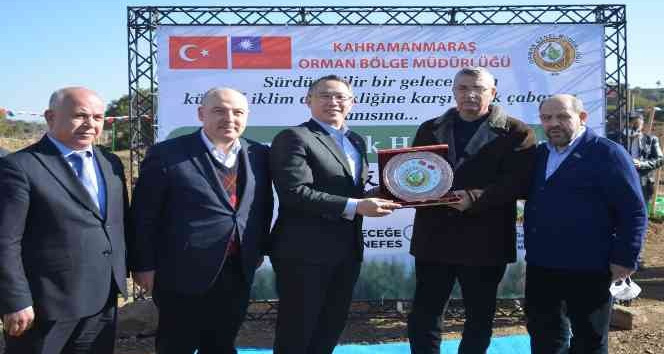 Kahramanmaraş’ta "Tayvan Dostluk Hatıra Ormanı" kuruldu