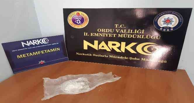 Ordu’da uyuşturucu operasyonlarında bir kişi tutuklandı