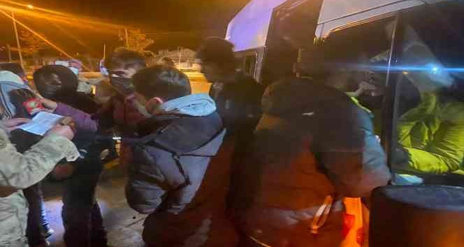 Bitlis’te 122 düzensiz göçmen yakalandı