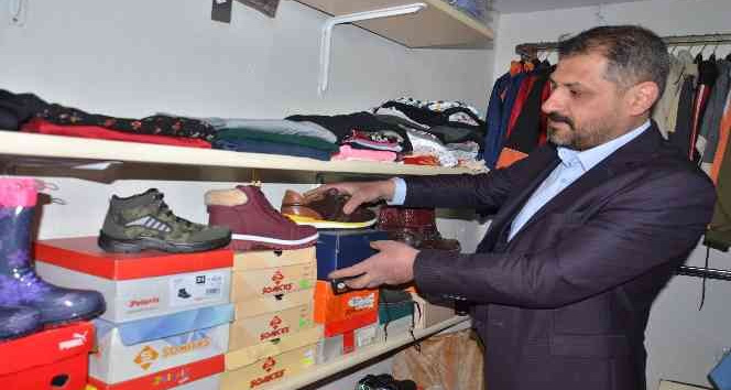 Para yerine sevginin geçtiği mağaza açıldı