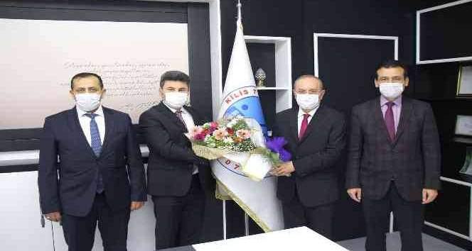 Defterdar Keleş, Rektör  Karacoşkun’la bir araya geldi