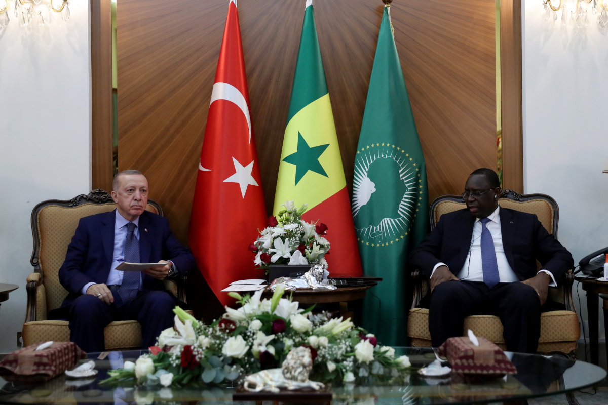 Senegal Cumhurbaşkanı Sall’den Cumhurbaşkanı Erdoğan’a Şehit Hayrettin Eren için taziye telefonu