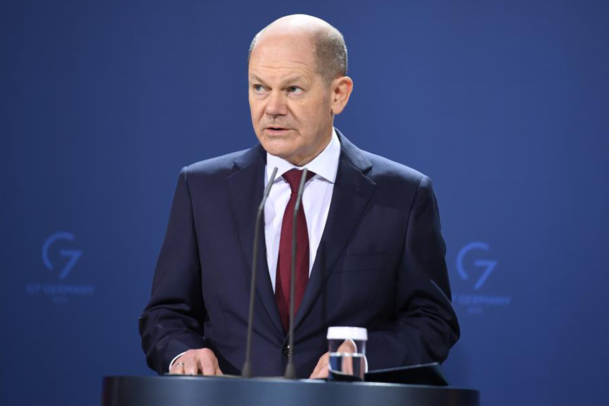 Almanya Başbakanı Scholz: ‘Rusya’nın saldırısı uluslararası hukukun açık bir ihlalidir’