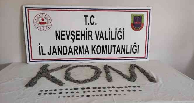 Nevşehir’de bin 741 sikke ele geçirildi