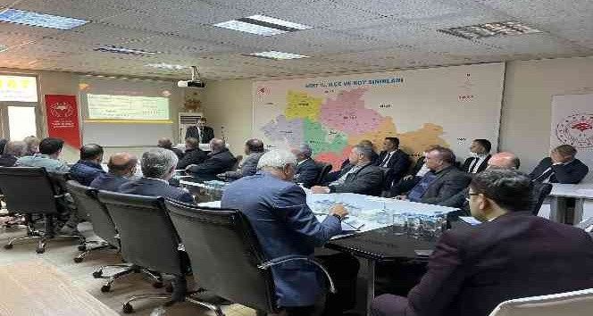Siirt’te Tarım ve Hayvancılık Sektör toplantısı yapıldı