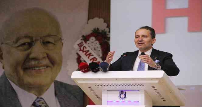 Fatih Erbakan: “300 bin üyesiyle Türkiye’nin en dinamik partisiyiz”