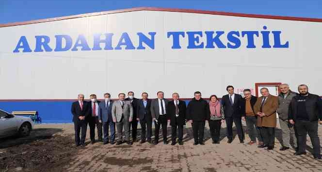 Vali Öner ve Başkan Demir’den fabrika ziyareti