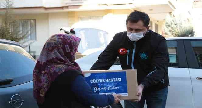 Aksaray Belediyesi’nden 101 çölyak hastasına glütensiz gıda