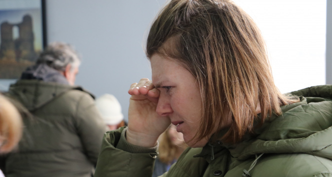 Ukrayna ve Türk vatandaşları gözyaşları içinde yaşananları anlattı