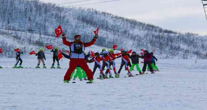 Terörden arınan Tunceli’de vatandaşlar kayak festivaline akın etti