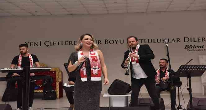 Çanspor dayanışma gecesi düzenlendi