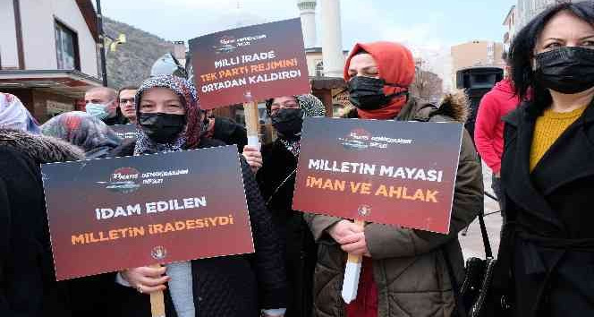 Post-modern darbe Gümüşhane AK Parti teşkilatı tarafından kınandı