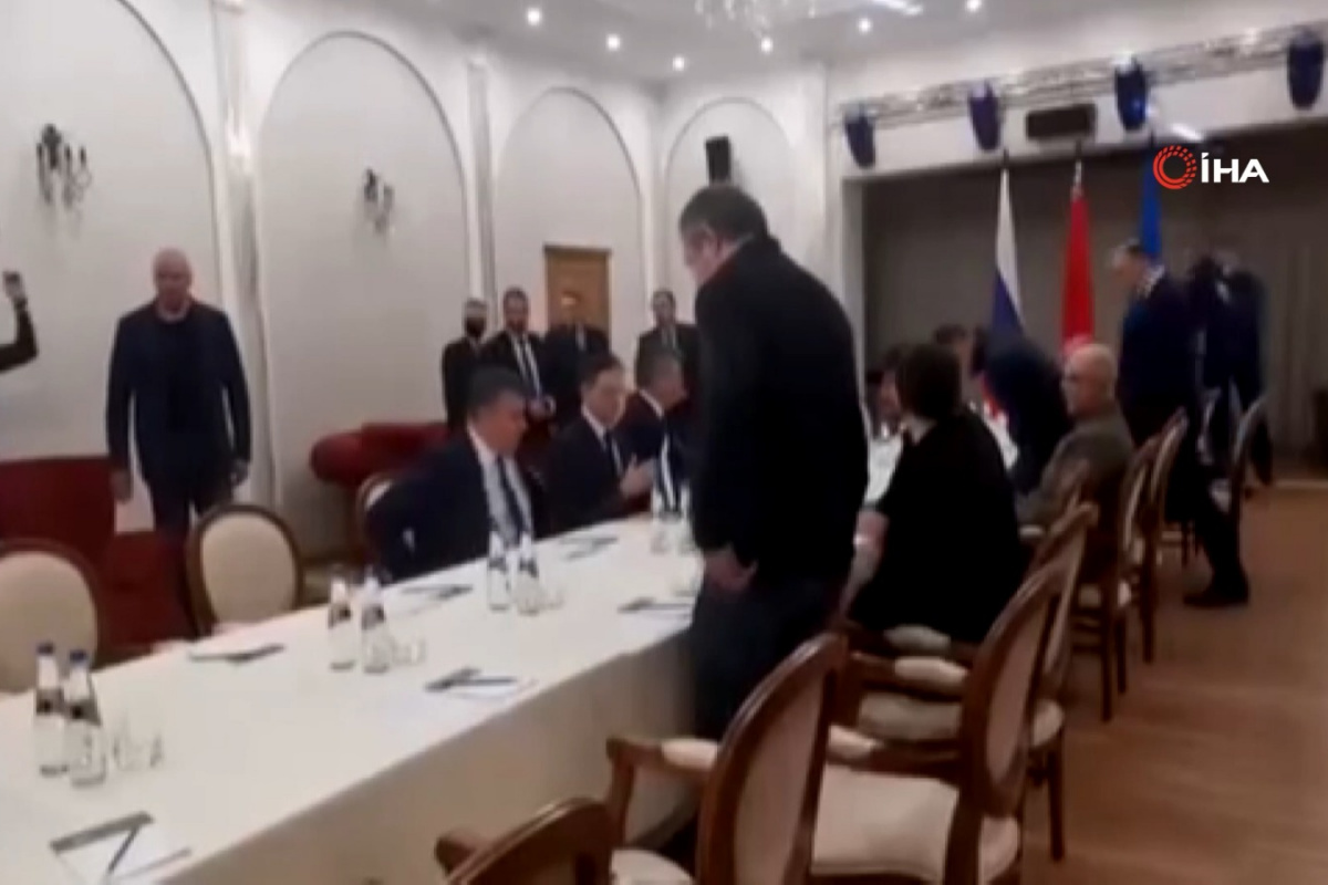 Belarus'ta, Rusya-Ukrayna müzakere görüşmeleri başladı