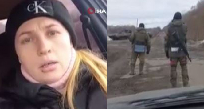 Ukraynalı kadından Rus askere: &quot;Toprağımda ne işin var terörist&quot;