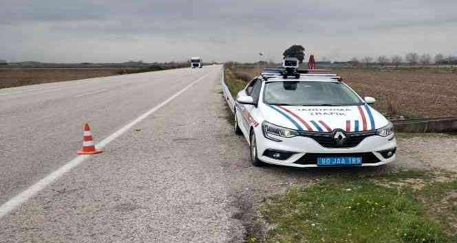 Jandarmadan ‘Yerli ve Milli Radar’ ile hız tespiti denetimi