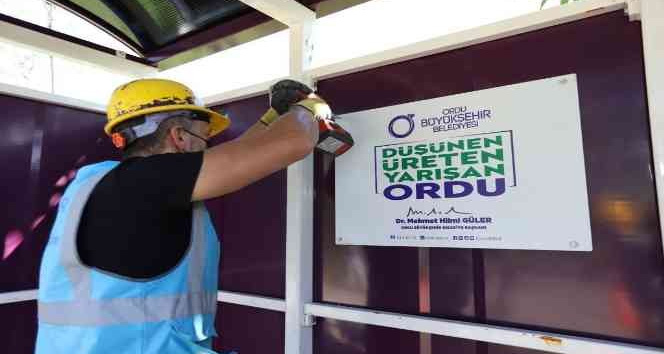 Ordu’da hükümlü ve mahkumların ürettiği duraklar yollarda