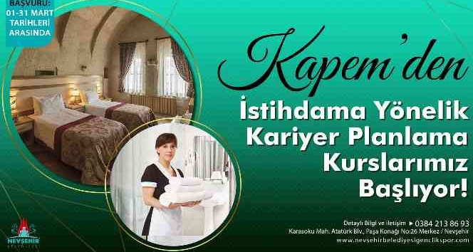 İstihdama yönelik kariyer planlama kurs kayıtları başladı