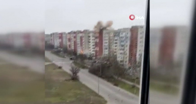 Rusya, Hersonda apartmanı vurdu