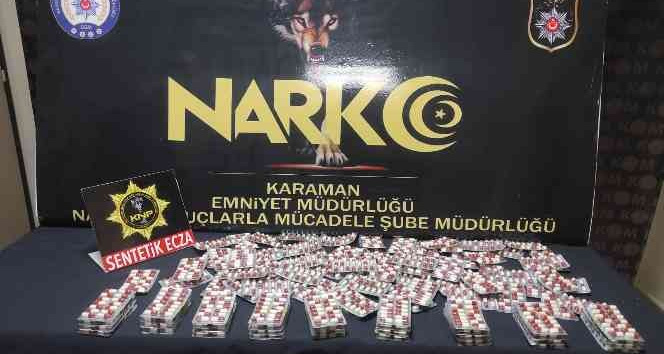 Karaman’da 2 kişi uyuşturucudan tutuklandı