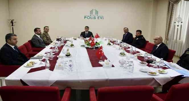 Bitlis’te “Üniversitelerde Güvenlik Tedbirleri Toplantısı” yapıldı
